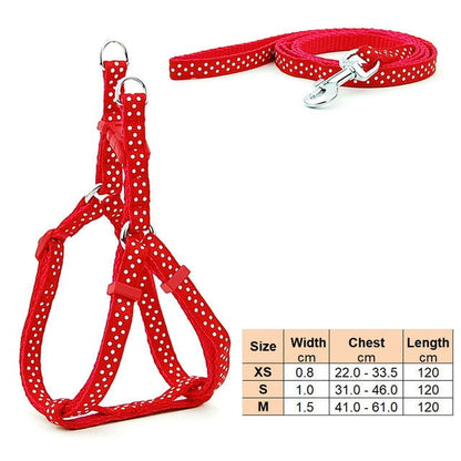 Small Dog Cat Harness Leash - Laven Club