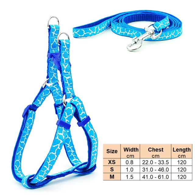 Small Dog Cat Harness Leash - Laven Club