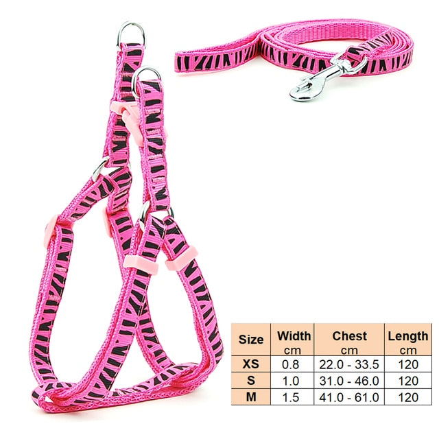 Small Dog Cat Harness Leash - Laven Club