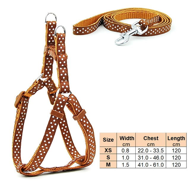 Small Dog Cat Harness Leash - Laven Club