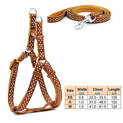 Small Dog Cat Harness Leash - Laven Club