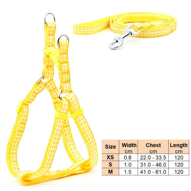 Small Dog Cat Harness Leash - Laven Club