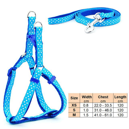 Small Dog Cat Harness Leash - Laven Club