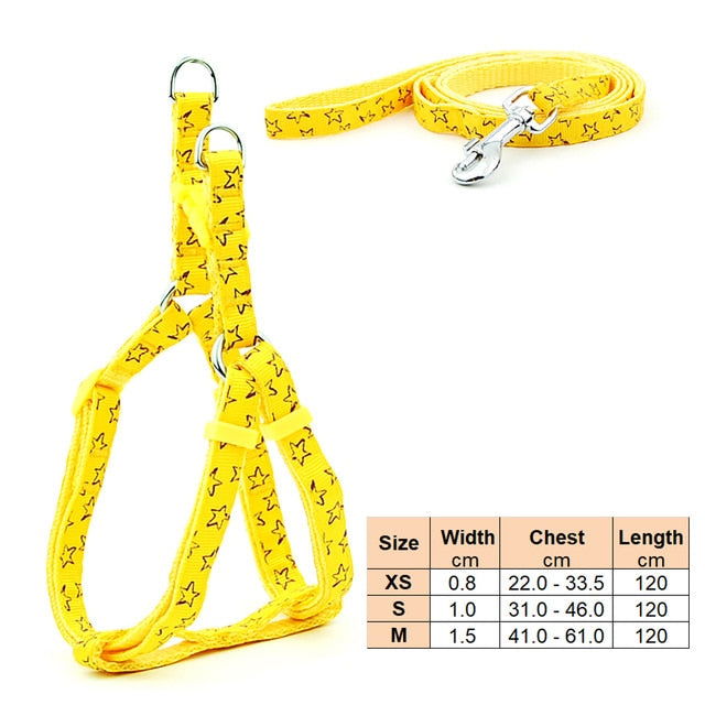 Small Dog Cat Harness Leash - Laven Club