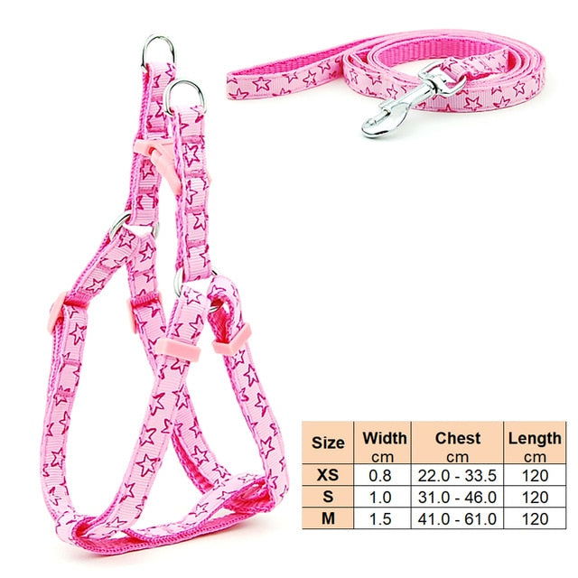 Small Dog Cat Harness Leash - Laven Club