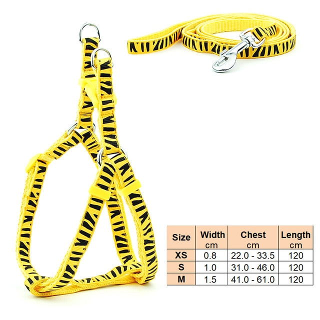 Small Dog Cat Harness Leash - Laven Club