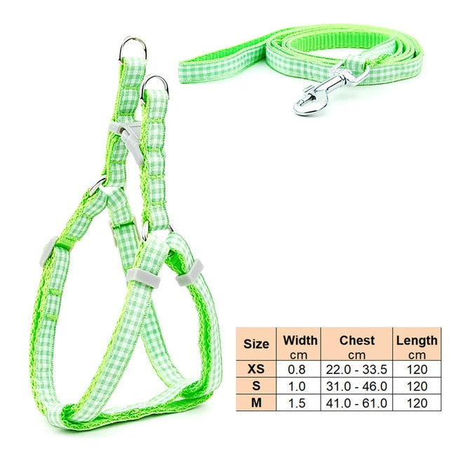 Small Dog Cat Harness Leash - Laven Club
