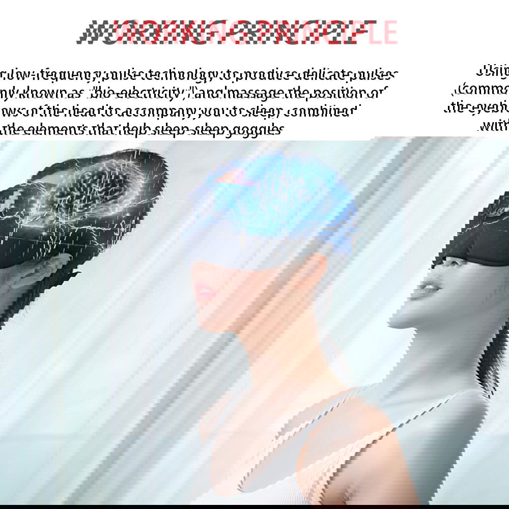 SnoozeBand - Insomnia Head Massager Sleep Therapy Mask - Laven Club