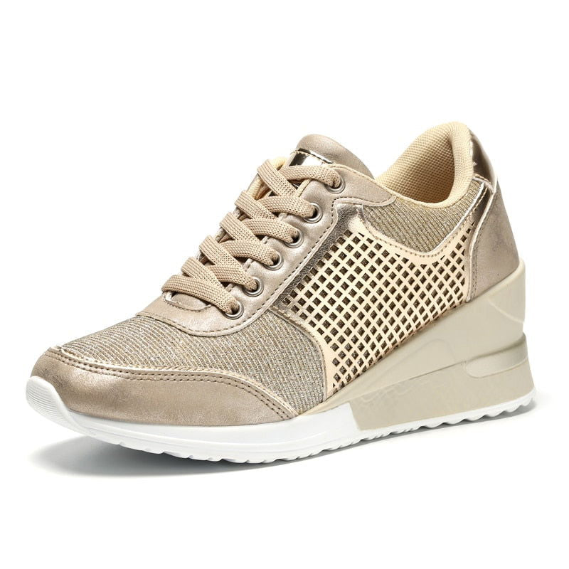 SoleBoost - Between My Fantasies Comfortable Platform Sneakers - Laven Club