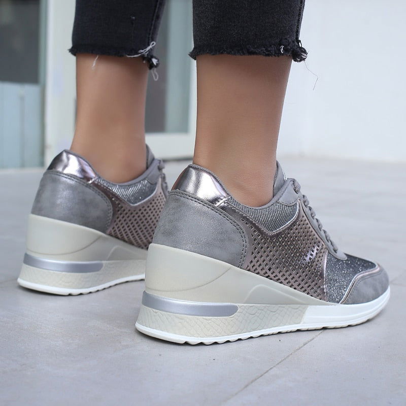 SoleBoost - Between My Fantasies Comfortable Platform Sneakers - Laven Club