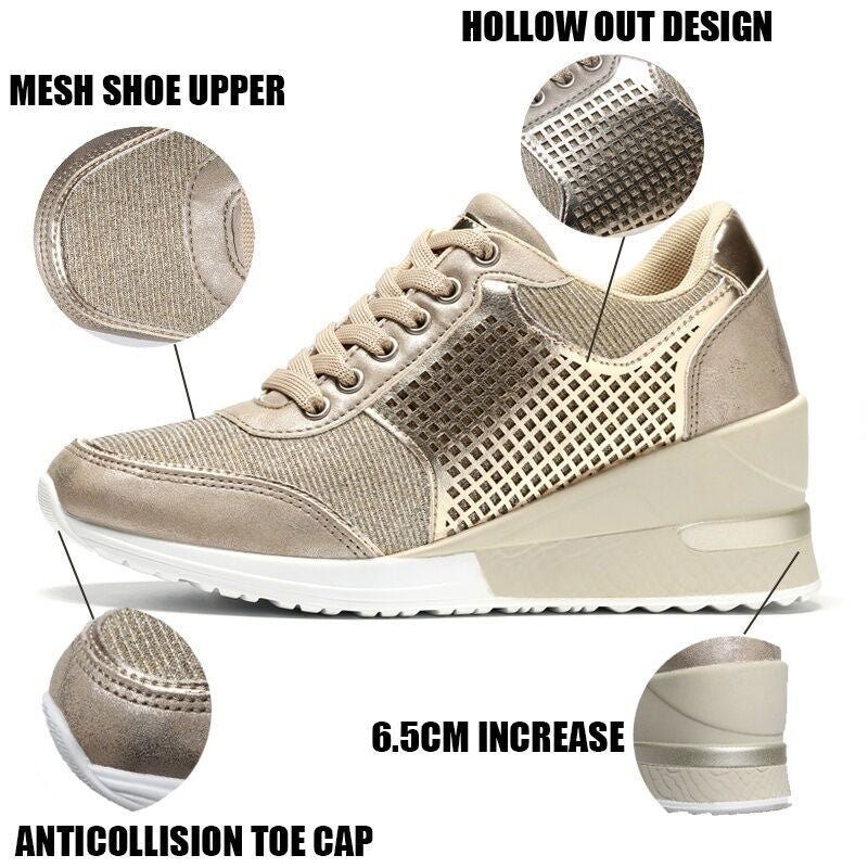SoleBoost - Between My Fantasies Comfortable Platform Sneakers - Laven Club
