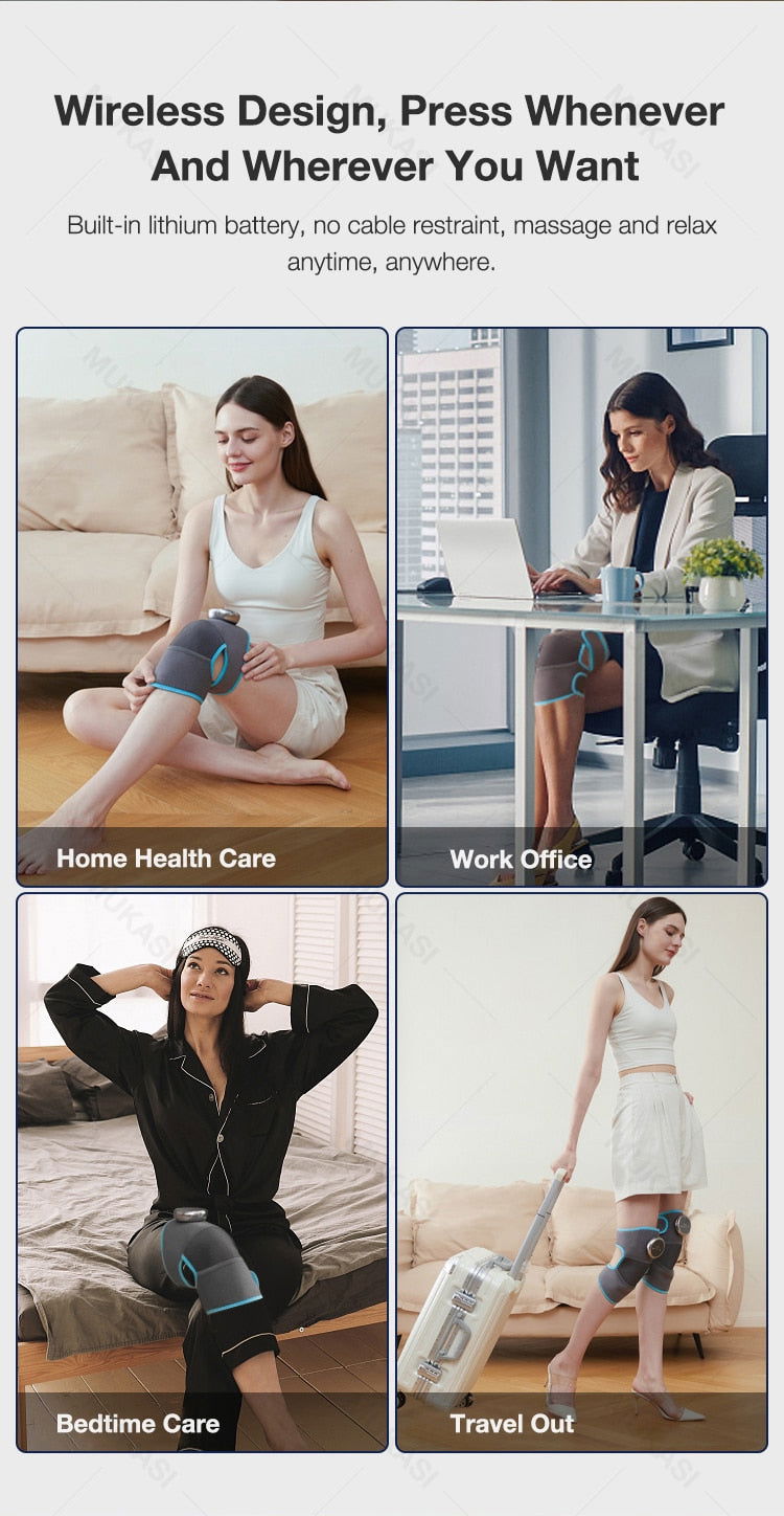 SootheBrace - 3-In-1 Cordless Massager Brace - Laven Club