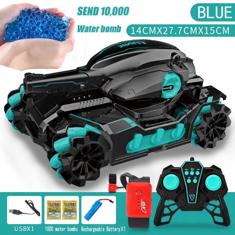 SpeedSplash - Children's Toys Water Bomb Tank RC Car - Laven Club