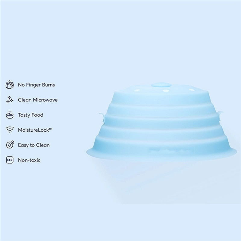 SplashGuard - New Silicone Microwave Heating Cover - Laven Club