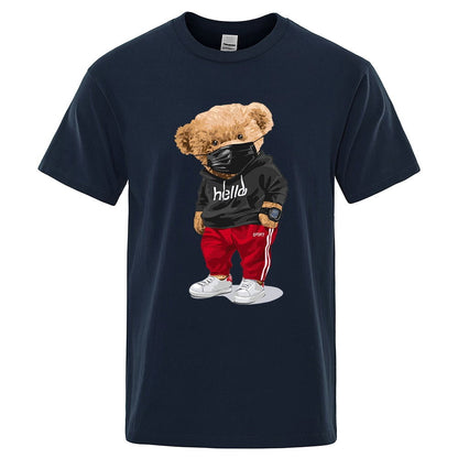 Sports Masked Bear Tee - Laven Club