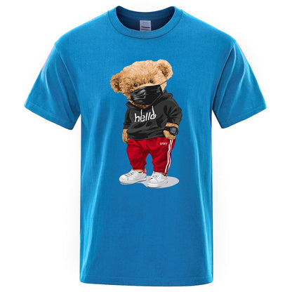 Sports Masked Bear Tee - Laven Club