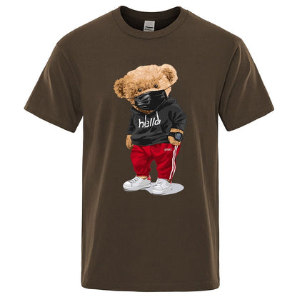 Sports Masked Bear Tee - Laven Club