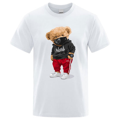 Sports Masked Bear Tee - Laven Club