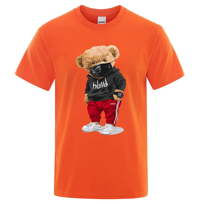 Sports Masked Bear Tee - Laven Club