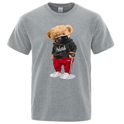 Sports Masked Bear Tee - Laven Club