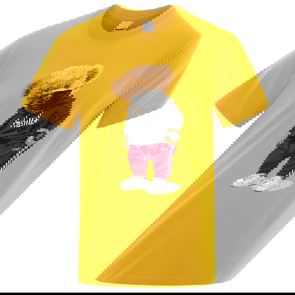 Sports Masked Bear Tee - Laven Club