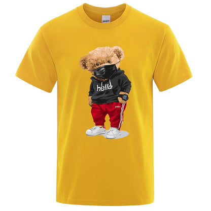 Sports Masked Bear Tee - Laven Club