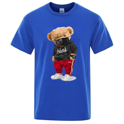 Sports Masked Bear Tee - Laven Club