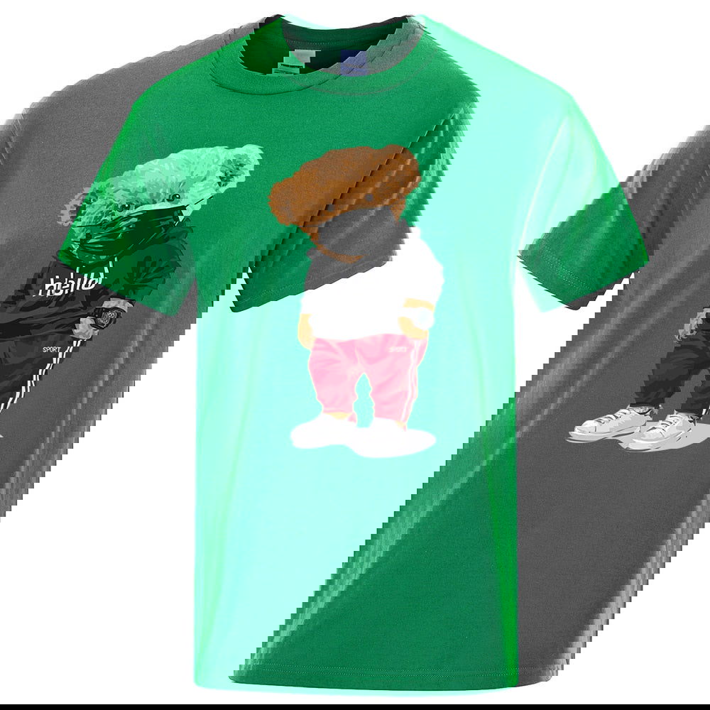 Sports Masked Bear Tee - Laven Club