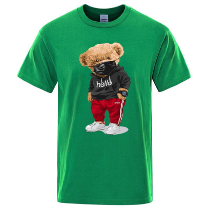 Sports Masked Bear Tee - Laven Club