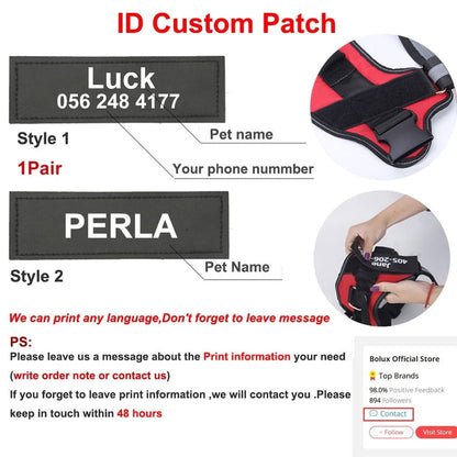 Strap N Walk-Personalized Safety Dog Harness - Laven Club