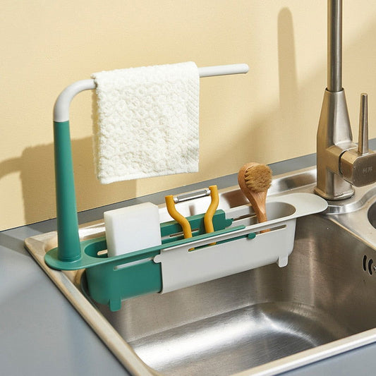 Telescopic Sink Storage Rack - Laven Club