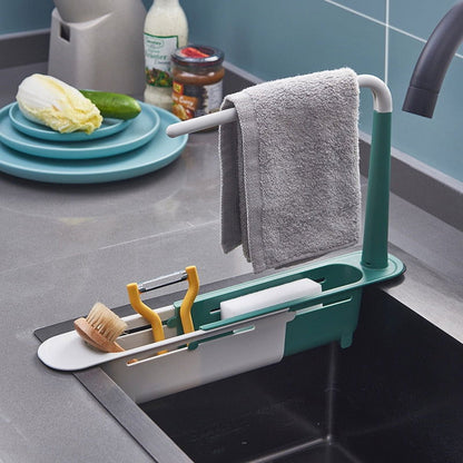 Telescopic Sink Storage Rack - Laven Club