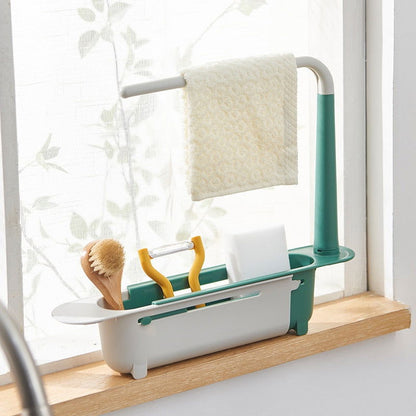 Telescopic Sink Storage Rack - Laven Club