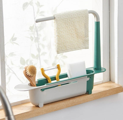 Telescopic Sink Storage Rack - Laven Club