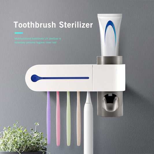 UV LIGHT TOOTHBRUSH HOLDER & PASTE DISPENSER - Laven Club