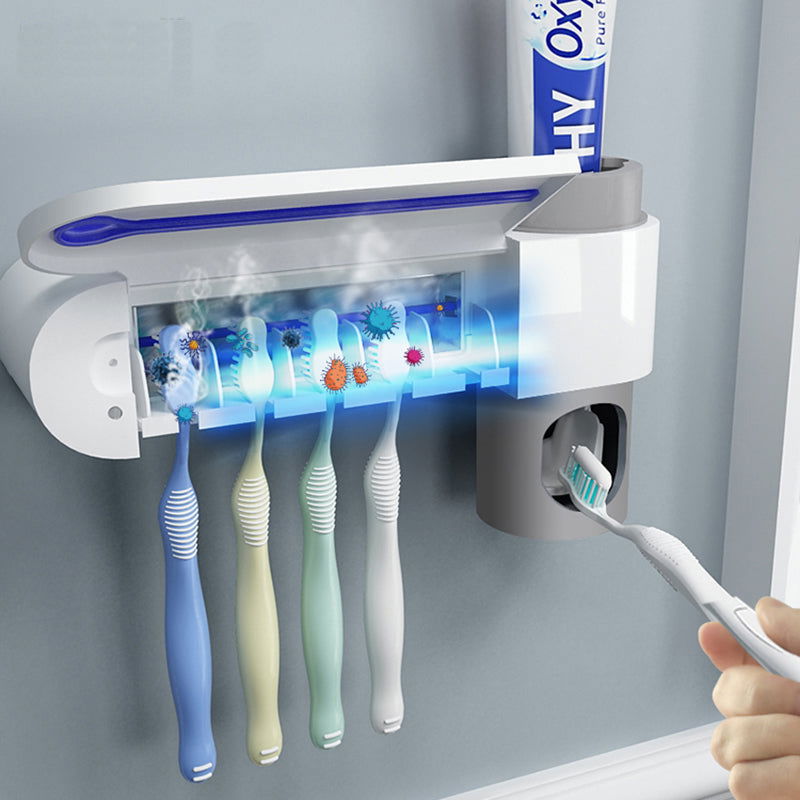 UV LIGHT TOOTHBRUSH HOLDER & PASTE DISPENSER - Laven Club