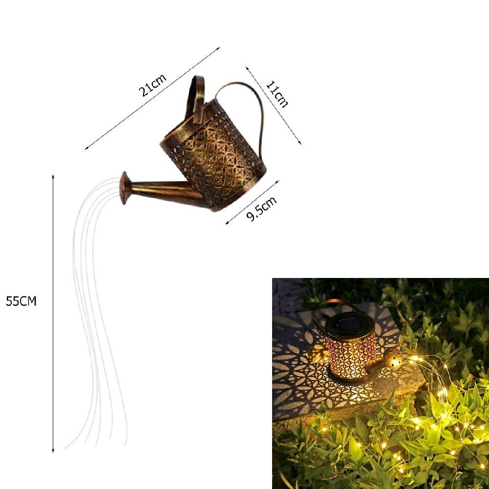 WATERING CAN SOLAR LAMP - Laven Club