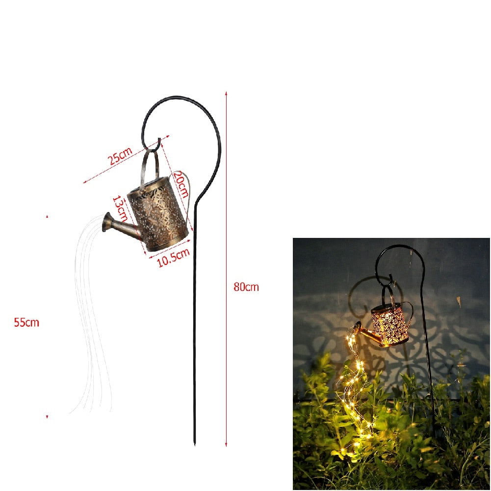 WATERING CAN SOLAR LAMP - Laven Club