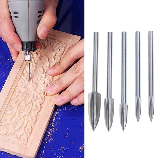WOOD CARVING & ENGRAVING DRILL BIT SET - Laven Club