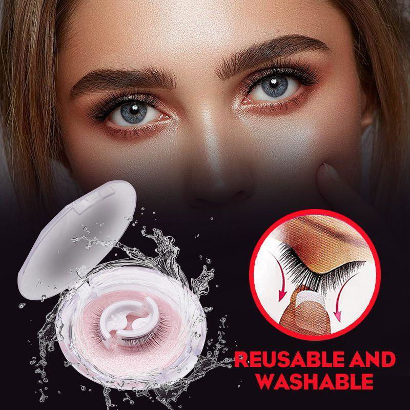 Waterproof – Reusable Self-Adhesive Eyelashes - Laven Club