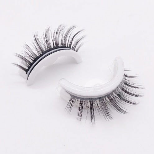 Waterproof – Reusable Self-Adhesive Eyelashes - Laven Club