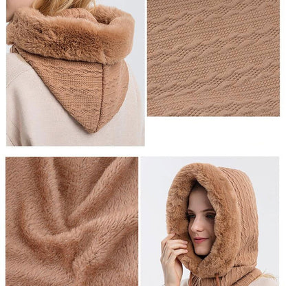 Winter Fur Cap Mask Set - Laven Club