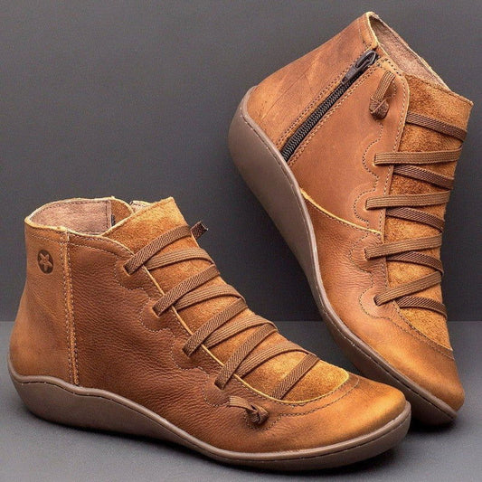 Womens Comfortable Arch-Support Boots - Laven Club