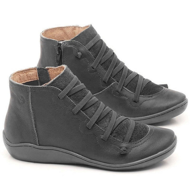 Womens Comfortable Arch-Support Boots - Laven Club