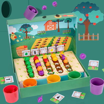 Wooden Simulation Farm Puzzle - Laven Club