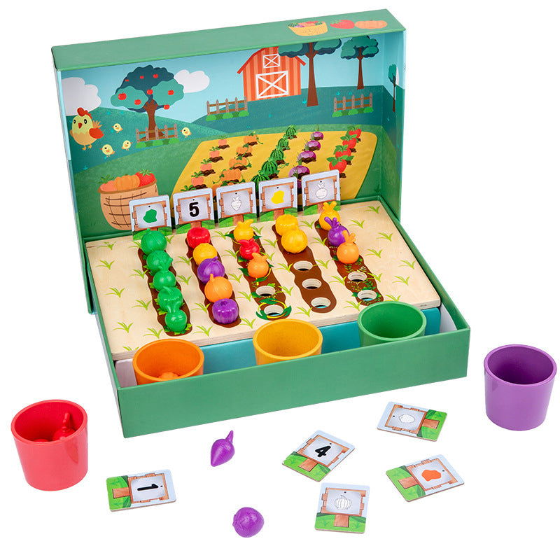 Wooden Simulation Farm Puzzle - Laven Club