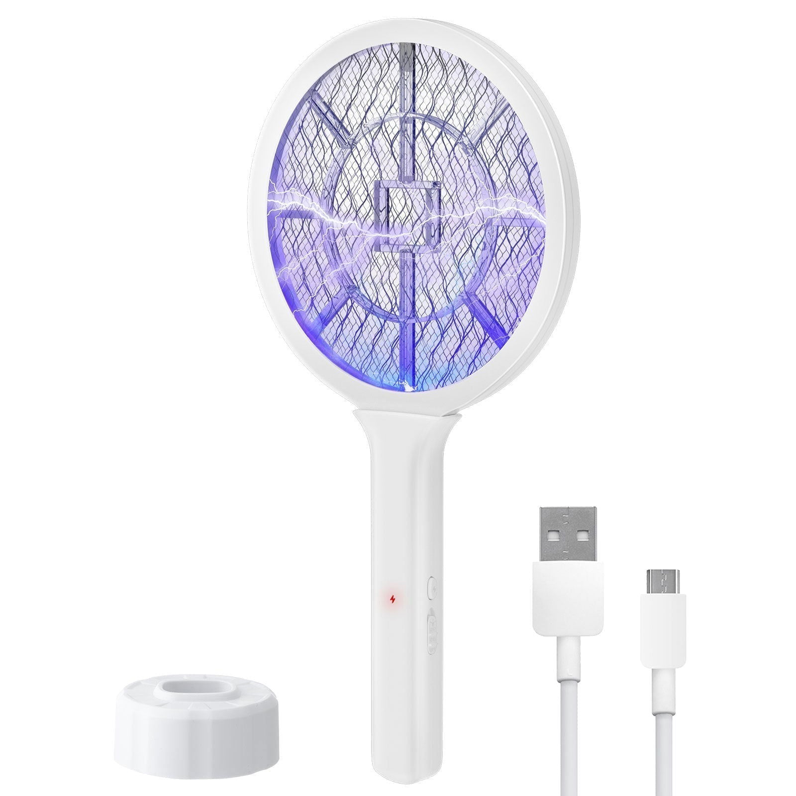 ZapDisc - 6 In 1 LED Display Smart Electric Mosquito Swatter - Laven Club